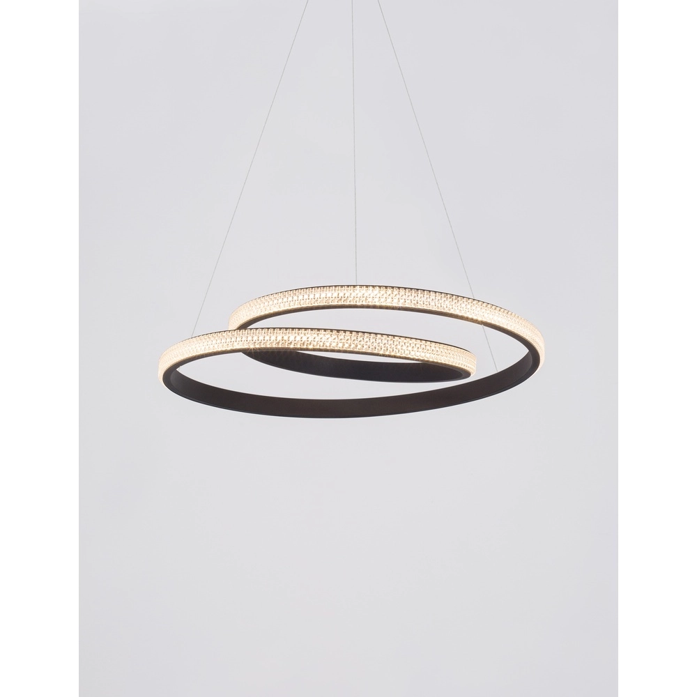 Design hanglamp Grania zwart Ø 55cm