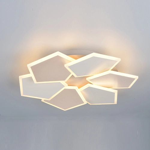 Unieke plafondlamp Zaya S mokka bruin