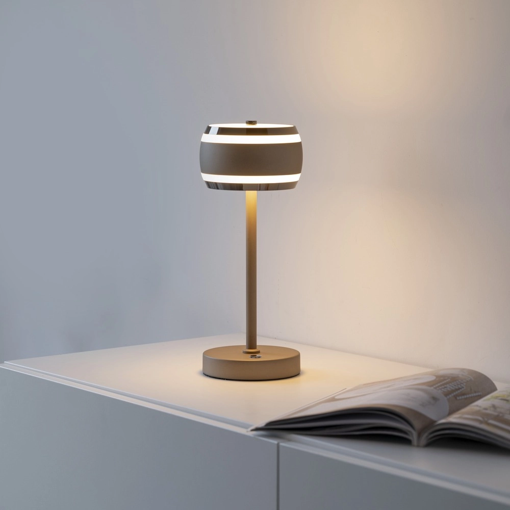 Led tafellamp Pure Falling Rings bronce Paul Neuhaus 4012248396629