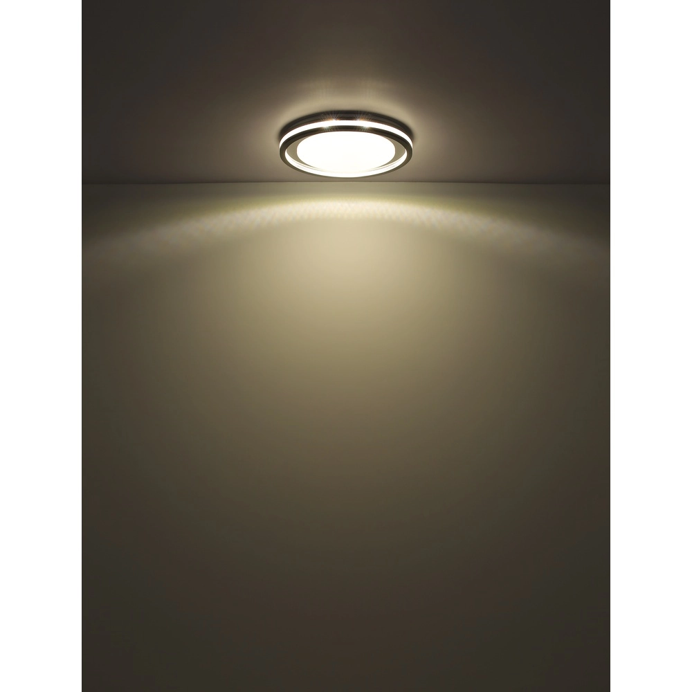 Design plafondlamp Terpsa zwart met wit Globo 9007371445974