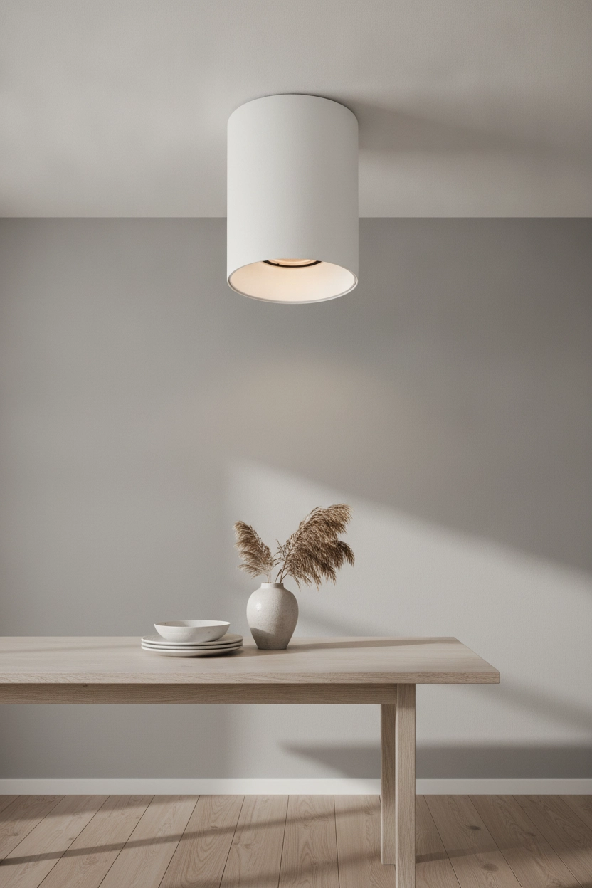 Plafondlamp Redondo wit