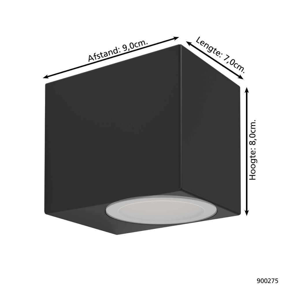 Led buitenlamp Jabaga Up & Down Eglo 9008606261796