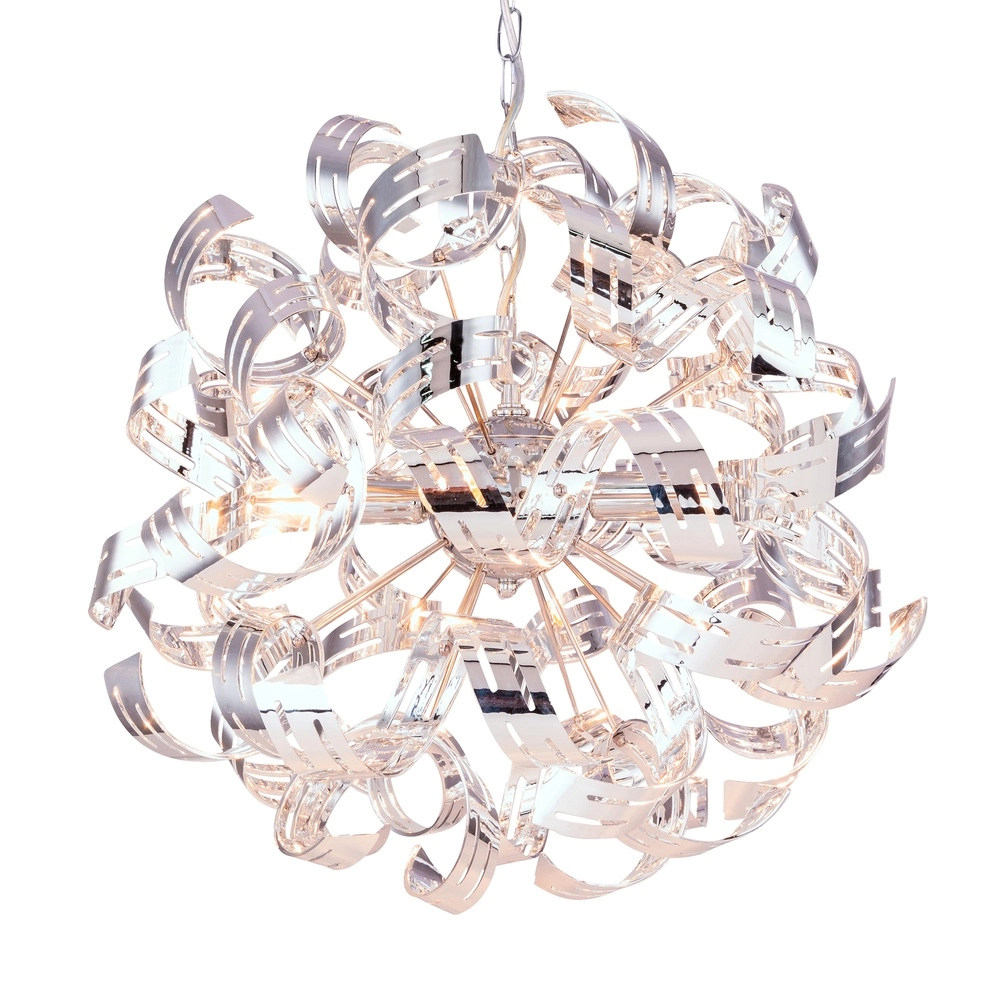 Hanglamp Falla chroom Globo 9007371385263