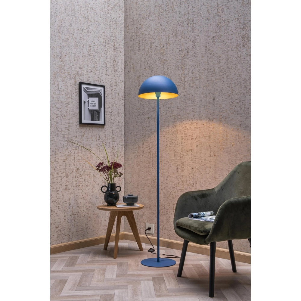 Design vloerlamp Siemon blauw Lucide 5411212451682