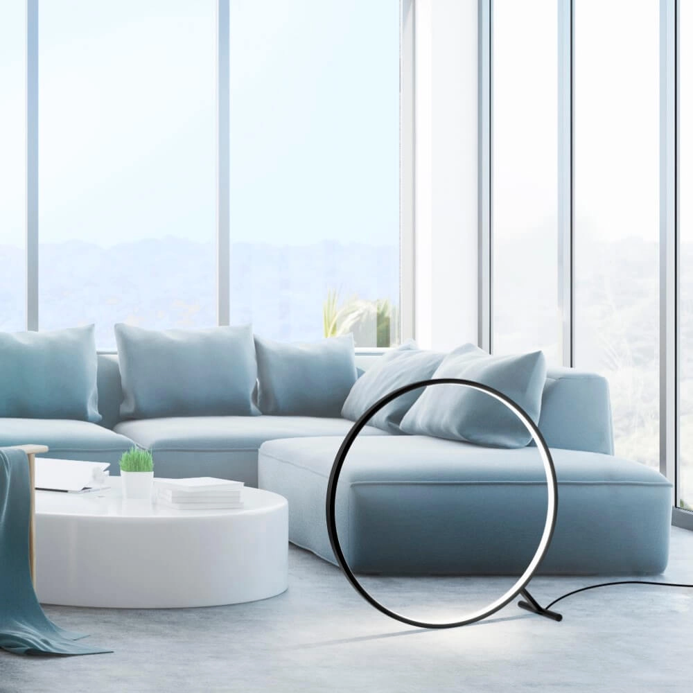 Vloerlamp Hula uniek design Ø 80cm Paul Neuhaus 4012248373316