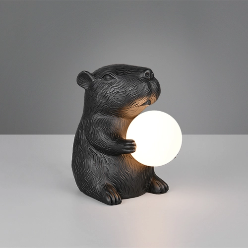 Tafellamp Capi zwart Trio 4017807685947