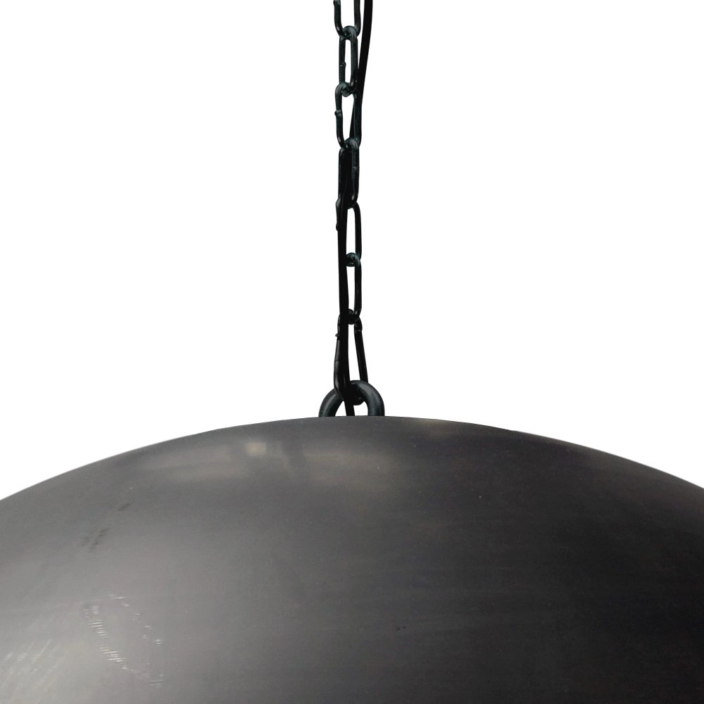 Gunmetal hanglamp Industria 80 met zinkgrijs Masterlight 8718121101422