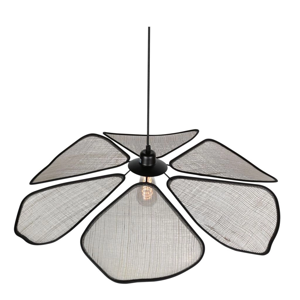 Hanglamp Lumaflora zwart Steinhauer 8712746181029