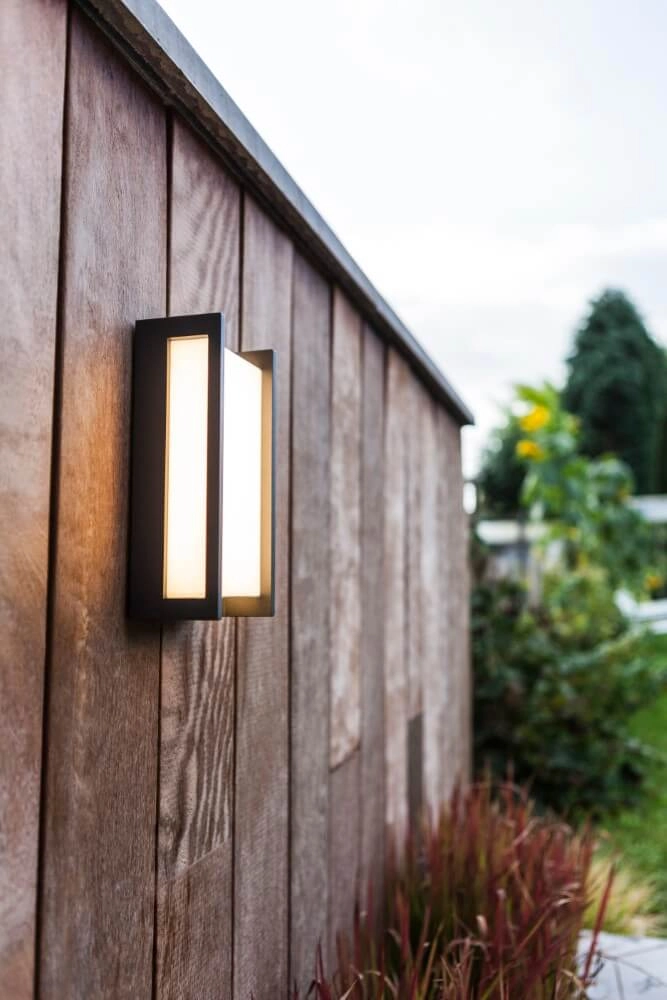 Design buitenlamp Qubo antraciet Lutec 6939412047102