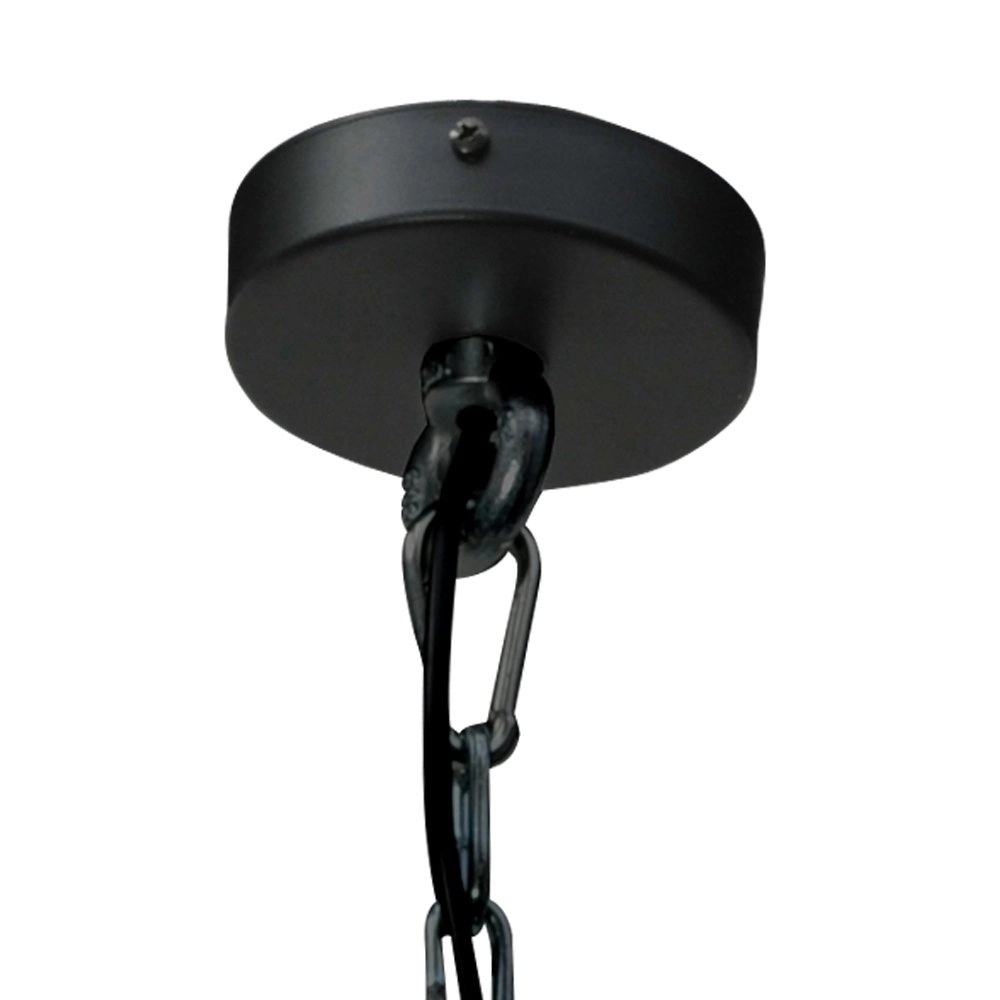 Landelijke industrie hanglamp Industria 27 koperbruin met zwart Masterlight 8718121232478