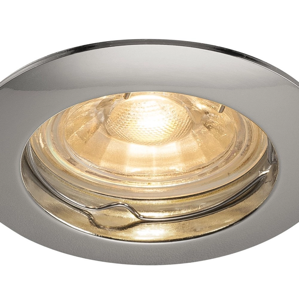 Plafond inbouwspot Pika chroom SLV 4024163190077