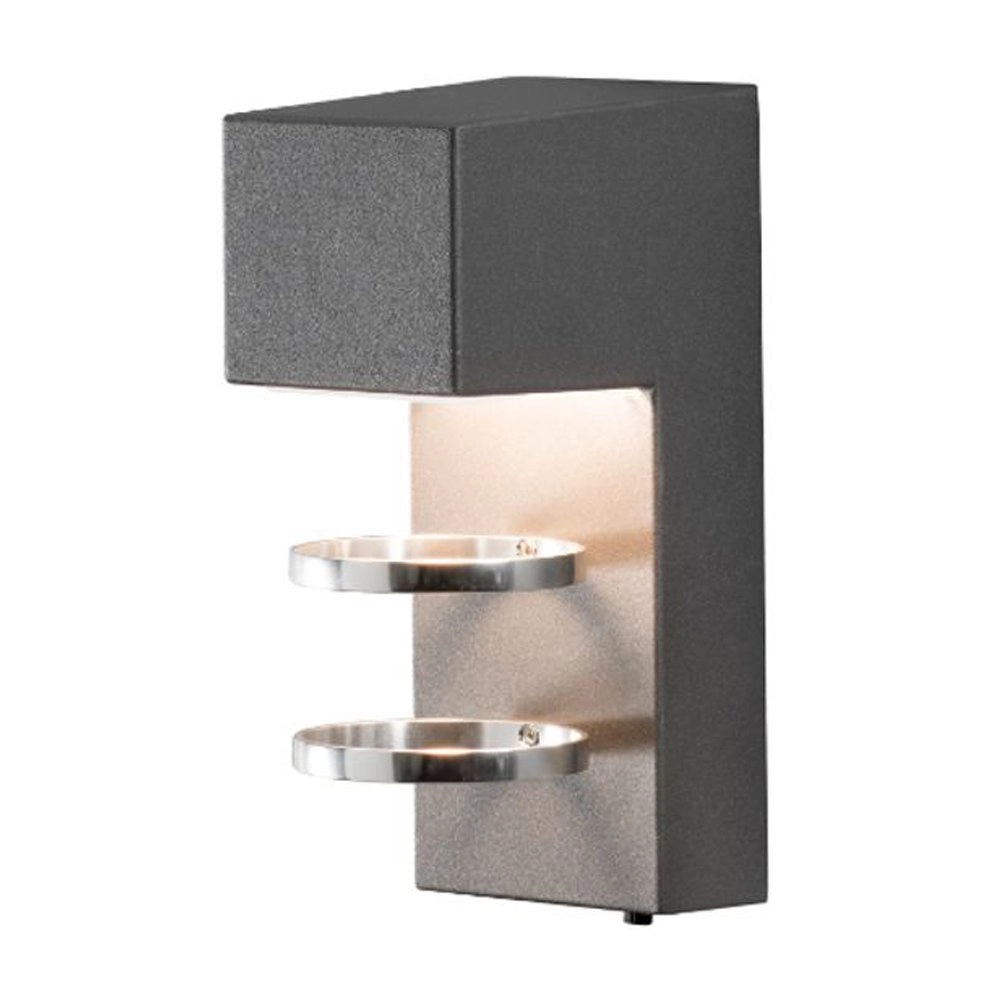 Antraciete buitenlamp Acerra Led Wandspot Antraciete buitenlamp Acerra Led Wandspot