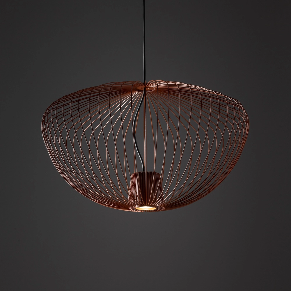 Kooilamp Pumpkin terracotta Ø 54,5cm Lyora 5903139114950