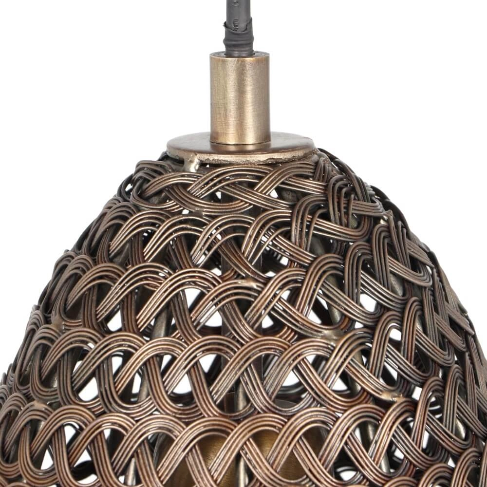 Bronzen hanglamp Ziva Ø 23cm Trio 4017807617405