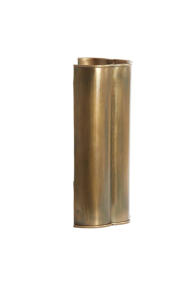 Bronzen wandlamp Fringe 21 x 30,5cm Light & Living 8717807705152