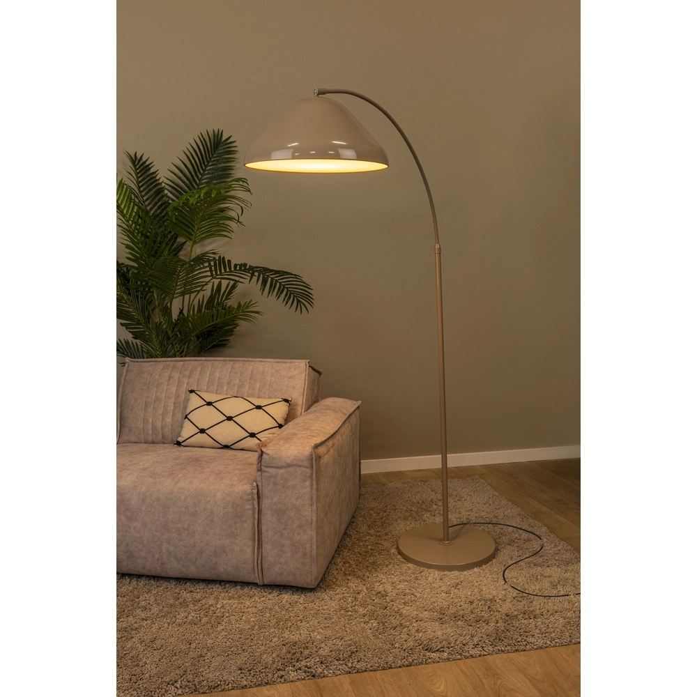 Vloerlamp Andres taupe Lucide Vibes 5411212650238