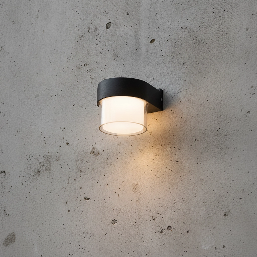 Design wandlamp Darf enkel zwart