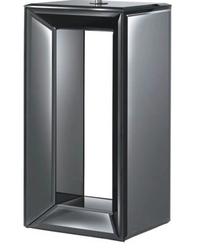 Zwarte schemerlamp Mirror Searchlight 5013874416667