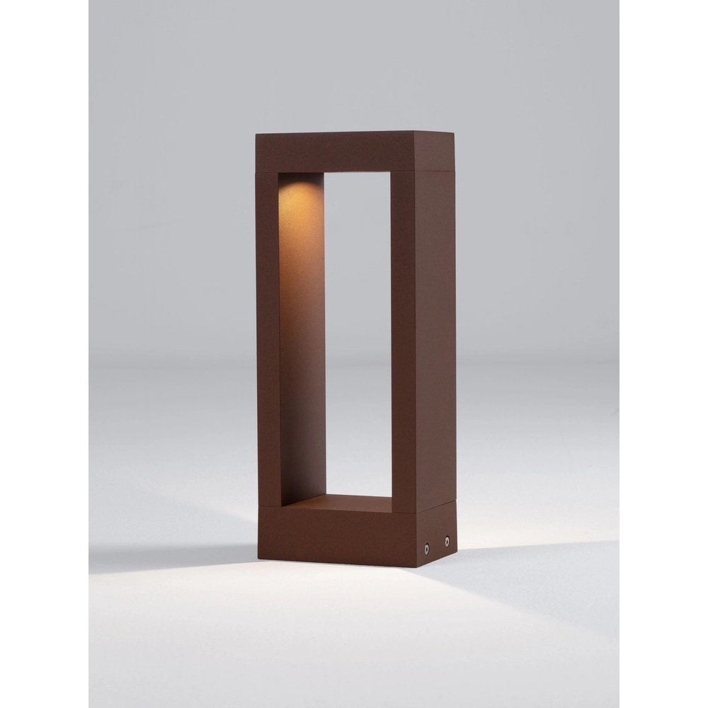 Roestbruine tuinlamp Dolix 30cm - 2700K Lyora 5212017488190