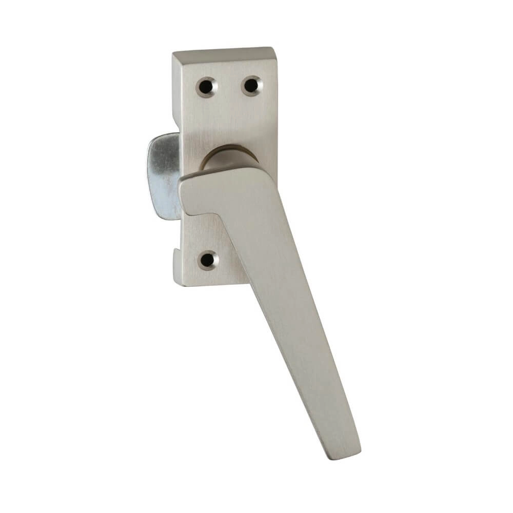 Raamsluiting Fixon met nok rechts nikkel mat Raamsluiting Fixon met nok rechts nikkel mat