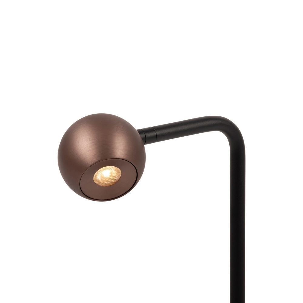 Design tafellamp Montana koffie bruin Premium by Lucide 5411212680198