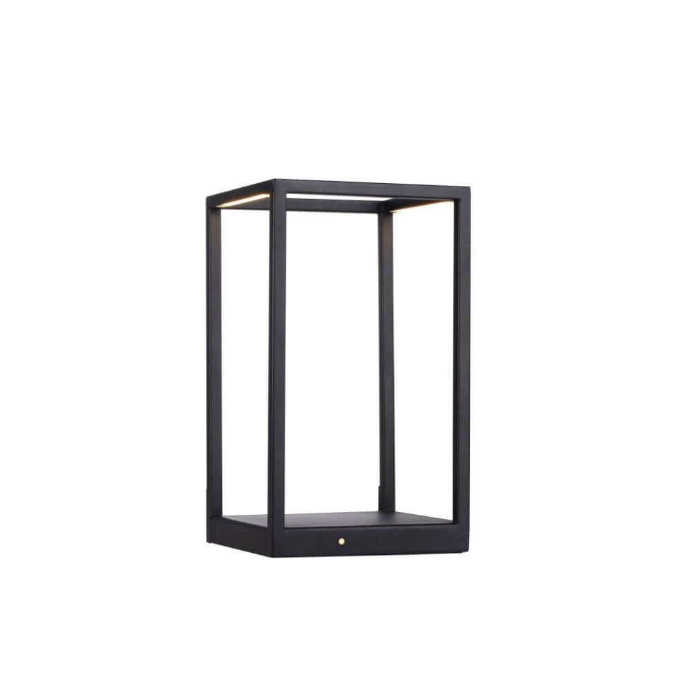 Strakke tafellamp Contura zwart Strakke tafellamp Contura zwart