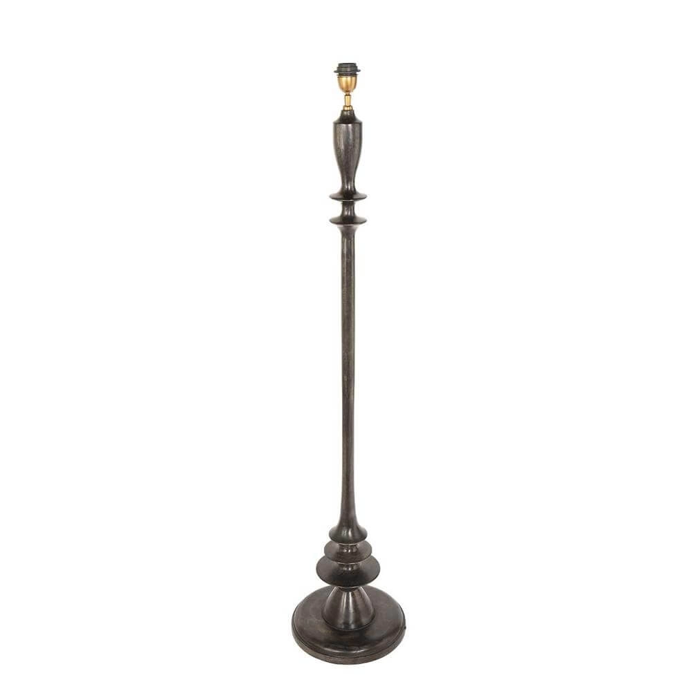 Vloerlamp Bois lichtblauwe kap Steinhauer 8712746175066