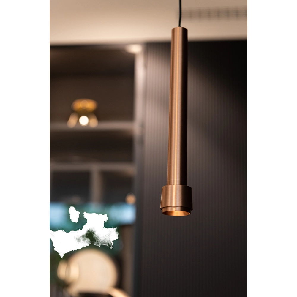 1-fase hanglamp voor rail Linial Tubiz champagne Premium by Lucide 5411212552761