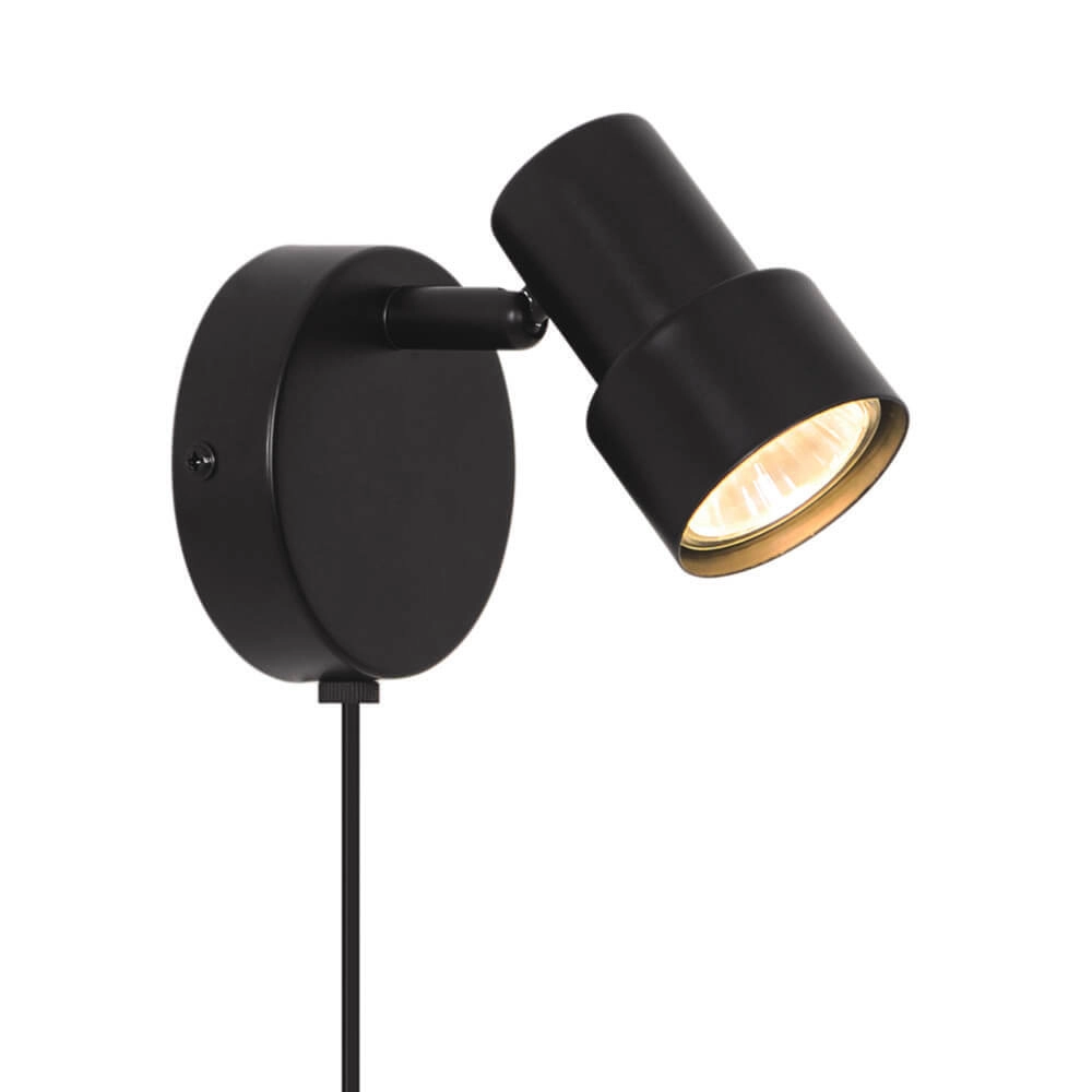 Wandlamp Boston zwart