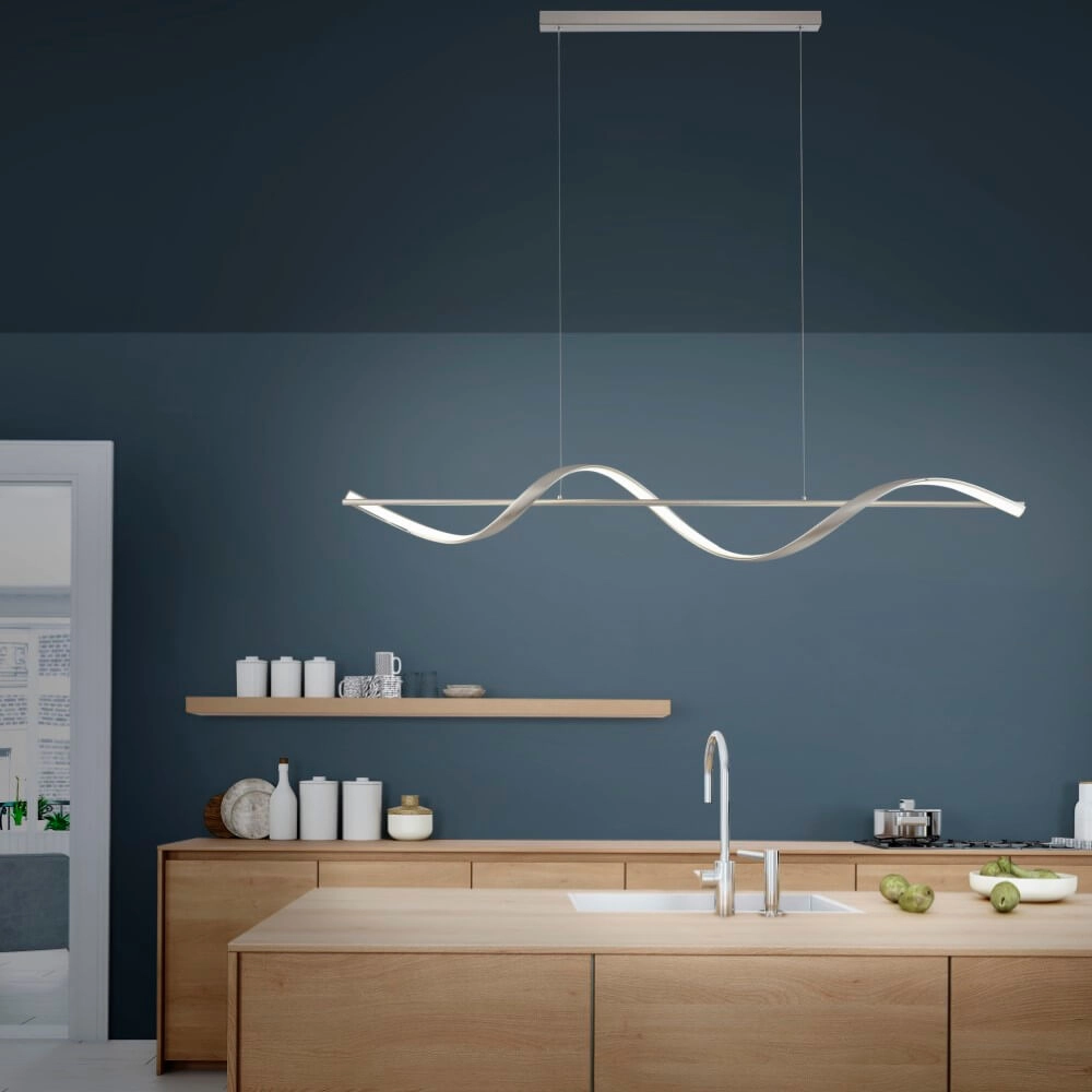 Golvende hanglamp Q-Swing metaal Paul Neuhaus 4012248374856