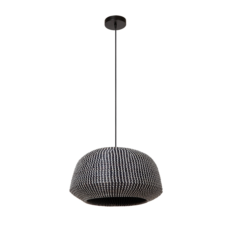 Zeegras hanglamp Maduka Ø 47cm - zwart Premium by Lucide 5411212106056
