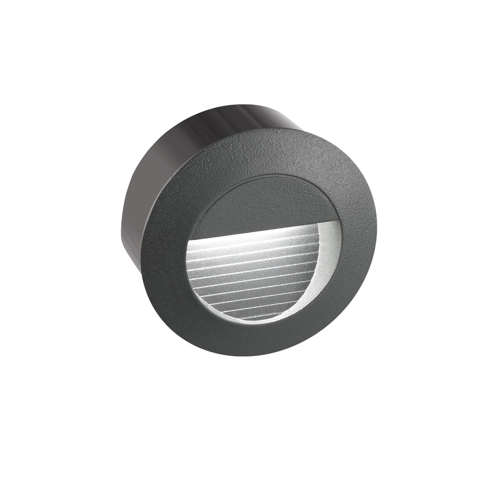 Inbouwlamp Krypton grijs