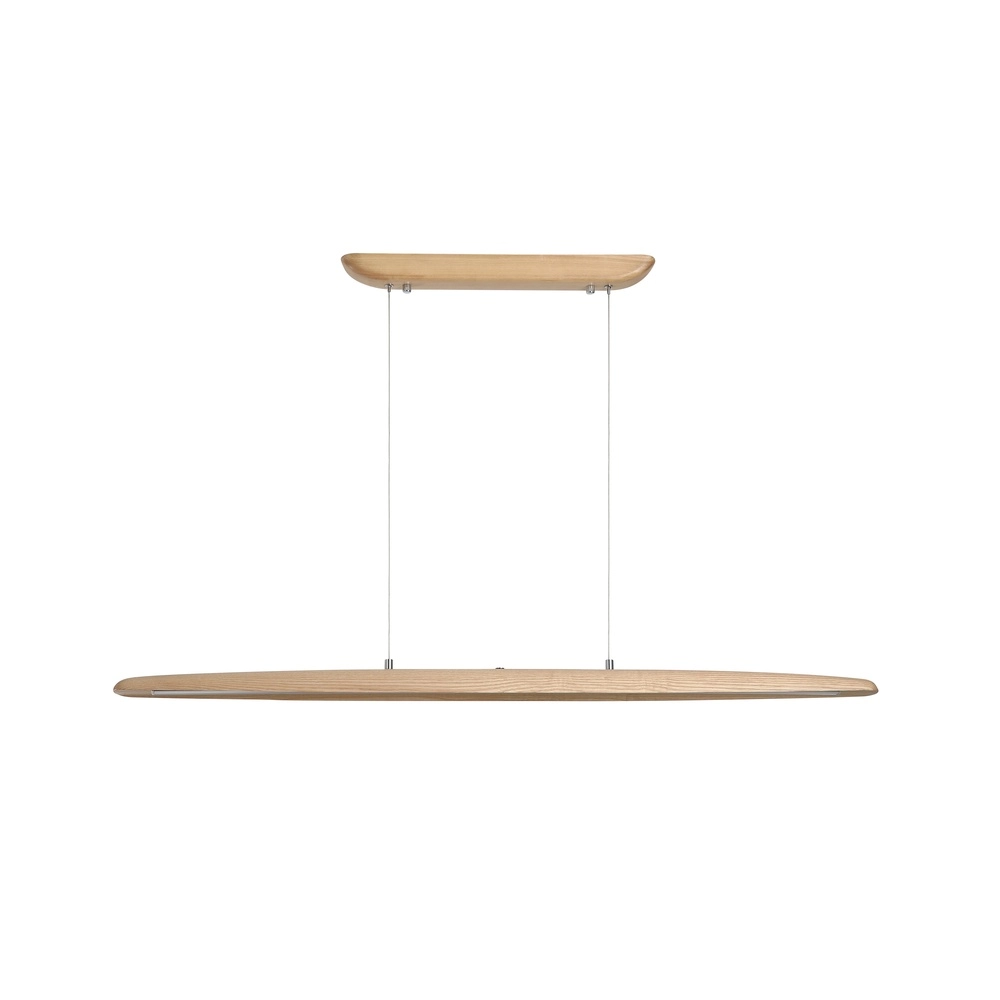 Hanglamp Kenzie hout Searchlight 5053423296845