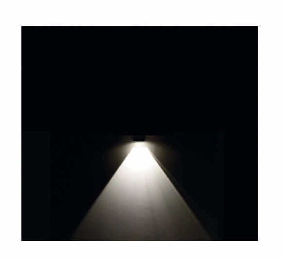 Downlighter Gevelspot antraciet Franssen 8435256523928