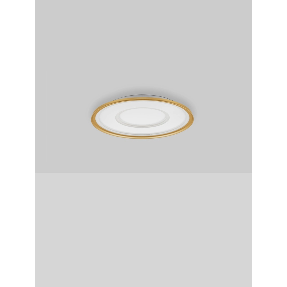 Plafondlamp Figin goud Ø 50cm Lyora 5212017465818