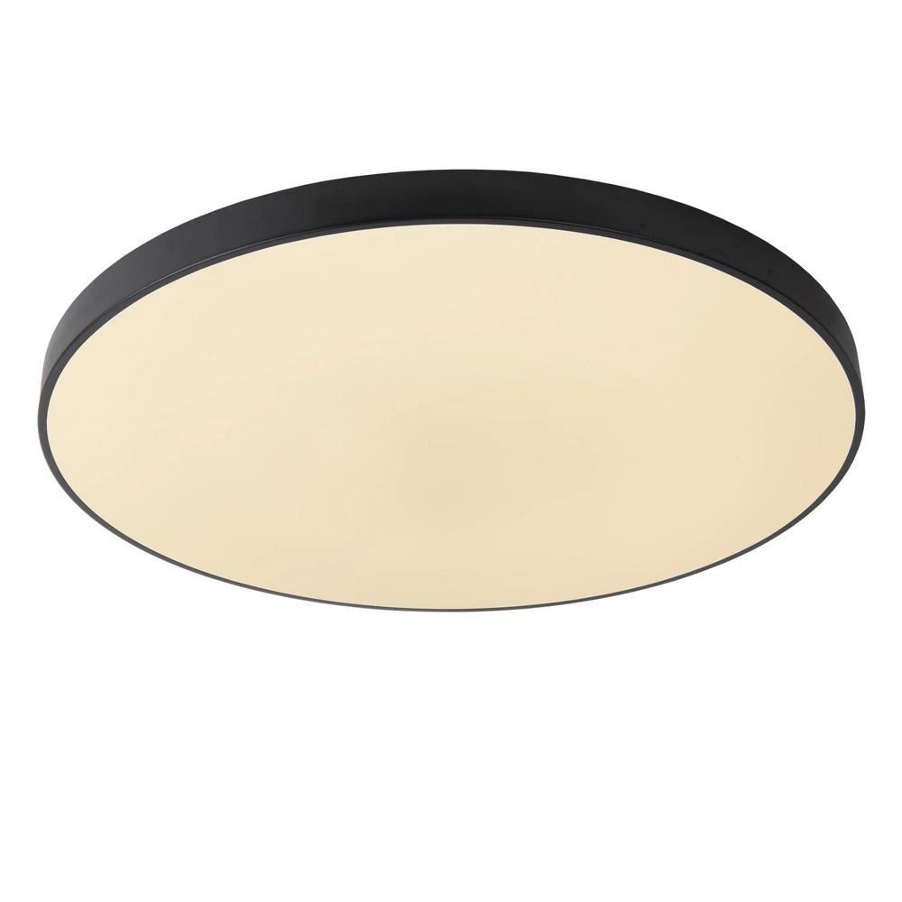 Plafonniere Unar Ø 80cm - 2700K - zwart Lucide 5411212791955