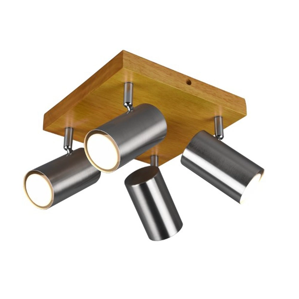 4-lichts plafondspot Marley