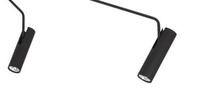 Flexibele plafondlamp Eye Super zwart Lyora 5903139650496