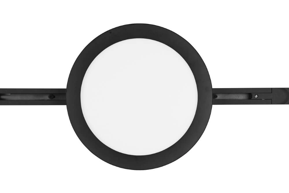 Raillamp Camillus 2-fase 26cm - 3000K zwart Trio 4017807506006