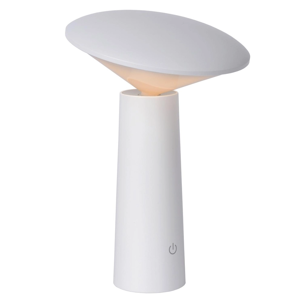 Oplaadbare tafellamp Jive IP44 wit lichtkleur instelbaar Lucide 5411212021977