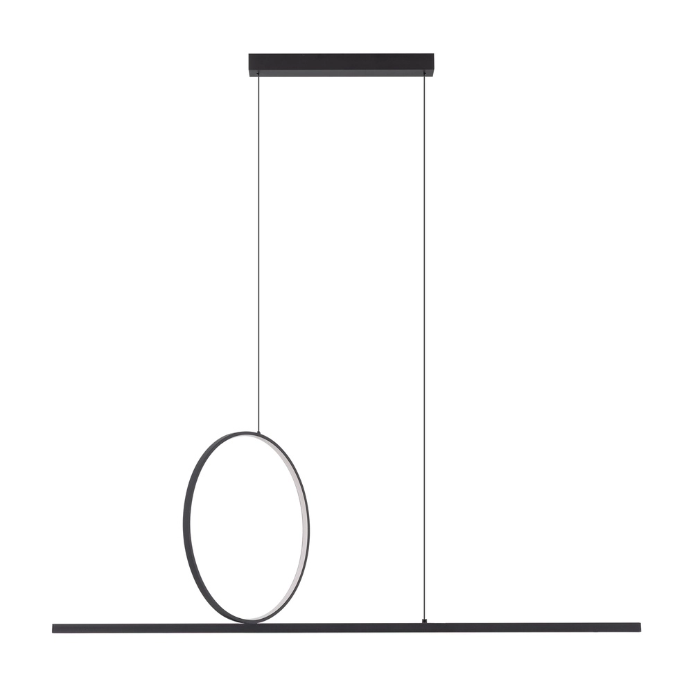 Moderne hanglamp Lineo Led zwart Lyora 5903139118798
