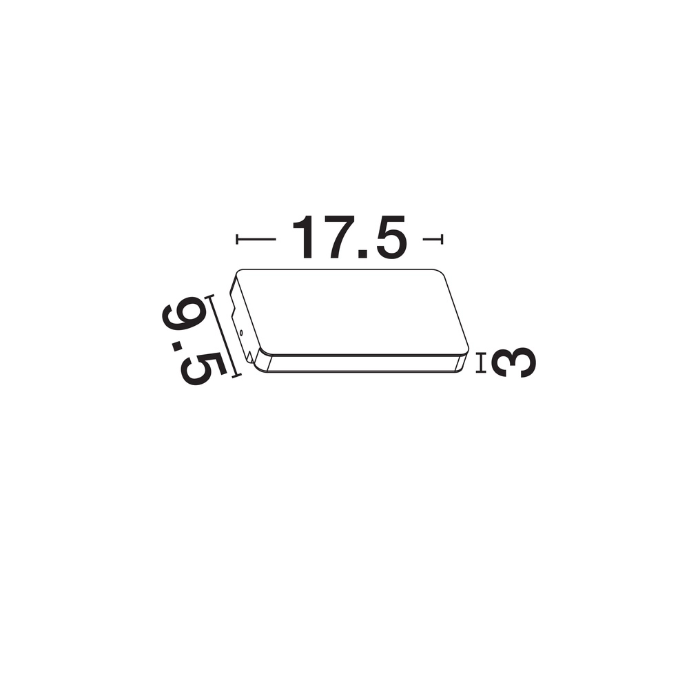 Zwarte wandlamp Artu design Lyora 5212017476494