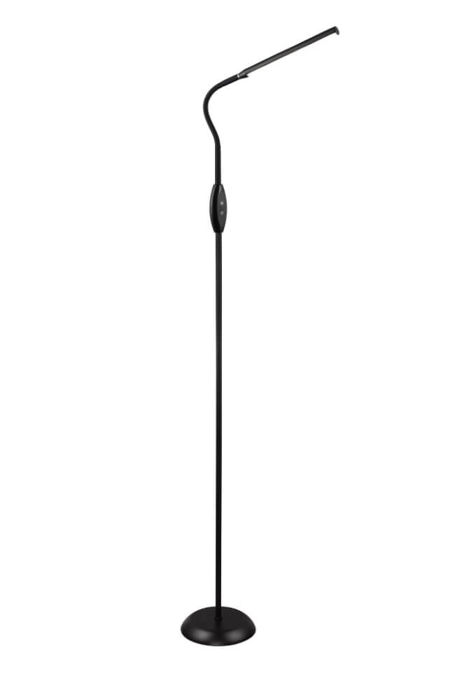 Leeslamp Toro zwart  145cm Trio 4017807600681