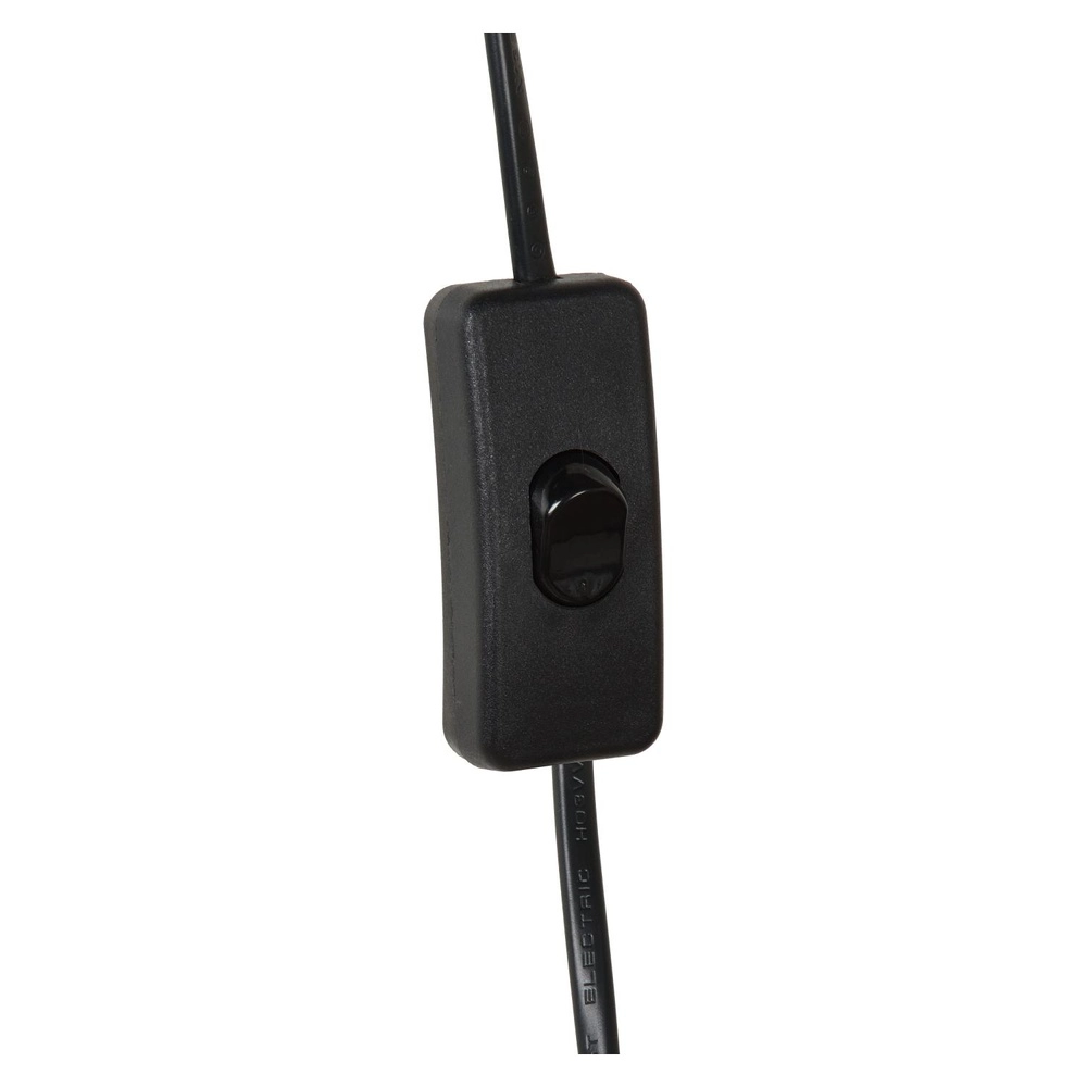 Bedlampje Sebo zwart Lucide 5411212061287