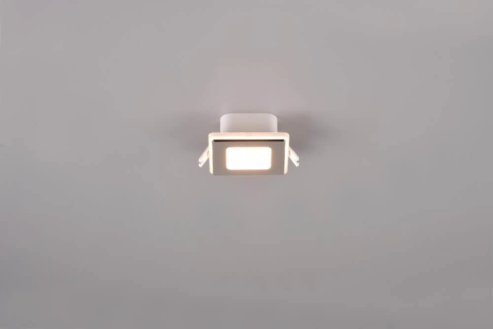 Vierkante spot Nimbus design chroom Trio 4017807574432