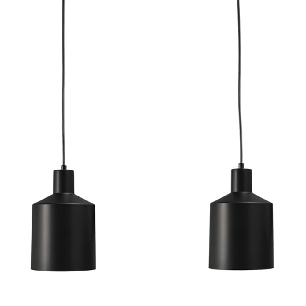 Leuke eettafellamp Boris Concepto 3x14 zwart Masterlight 8718121149516