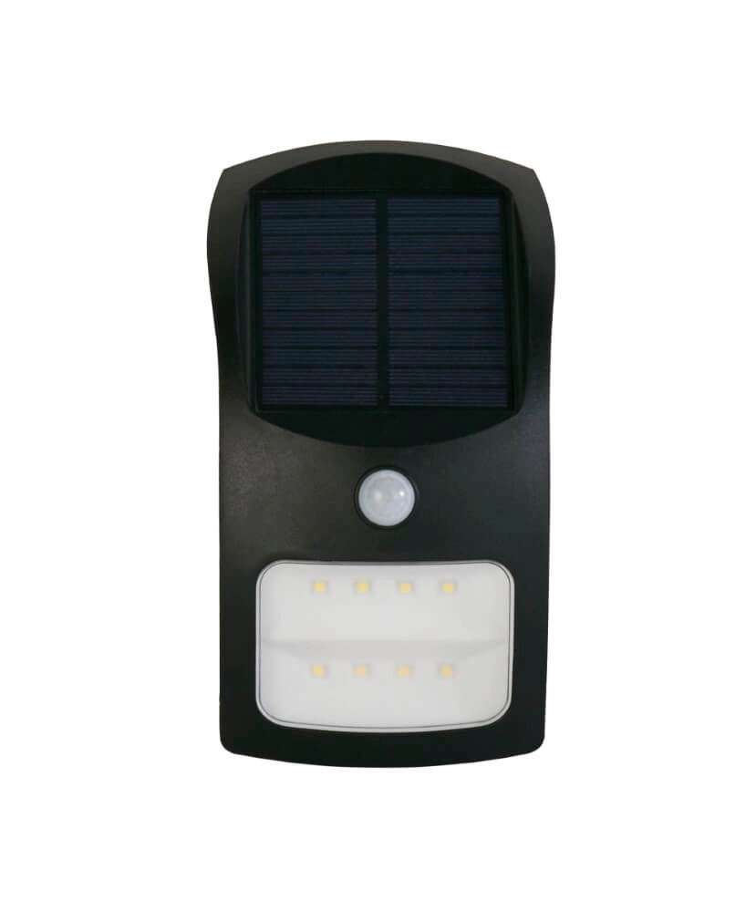 Zwarte wandlamp Solar design Searchlight 5053423241449