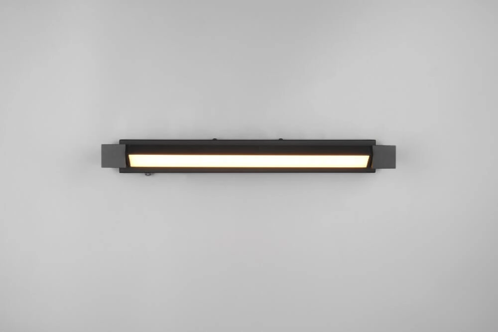 Led spiegellamp Fabrizio 50cm - zwart Trio 4017807616781