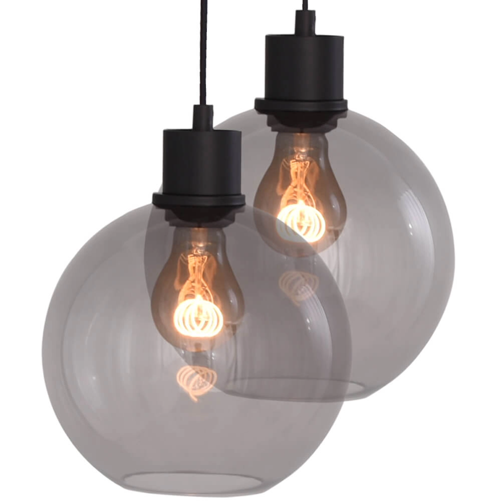 Hanglamp ovaal Lazise Oval 8x Ø 20cm goud Masterlight 8718121303628