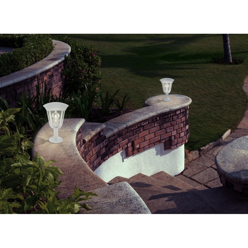 Sokkel tuinlamp Monreale wit Eglo 9002759981174